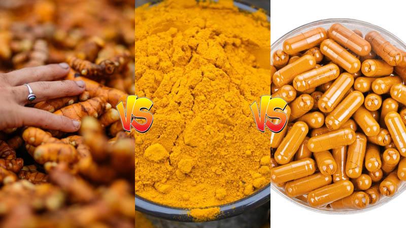 Turmeric Root, Turmeric Spice, Turmeric Supplement - The Differences You Need To Know