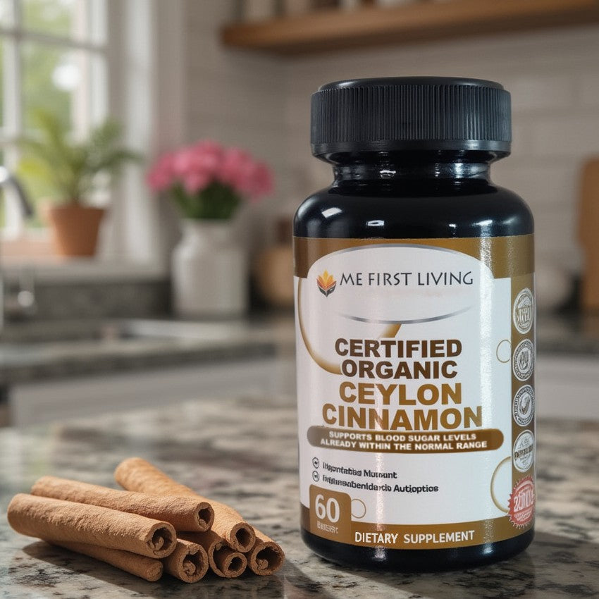 Organic ceylon cinnamon capsules pure natural 1000mg me first