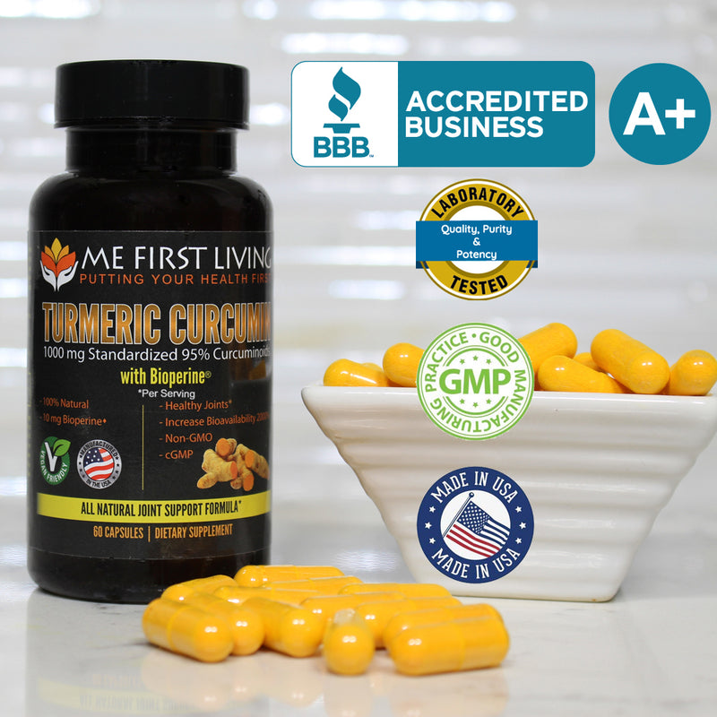 Buy Turmeric Curcumin Extract 95 Curcuminoids with Black Pepper